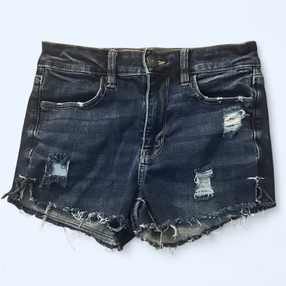 American Eagle Outfitters Pants - American Eagle Distressed Denim Cutoff Shorts | Size 8